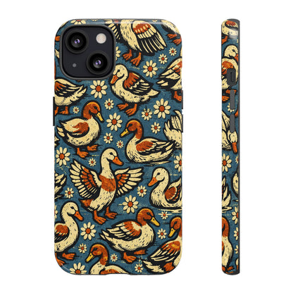 Retro Ducks Tough Case