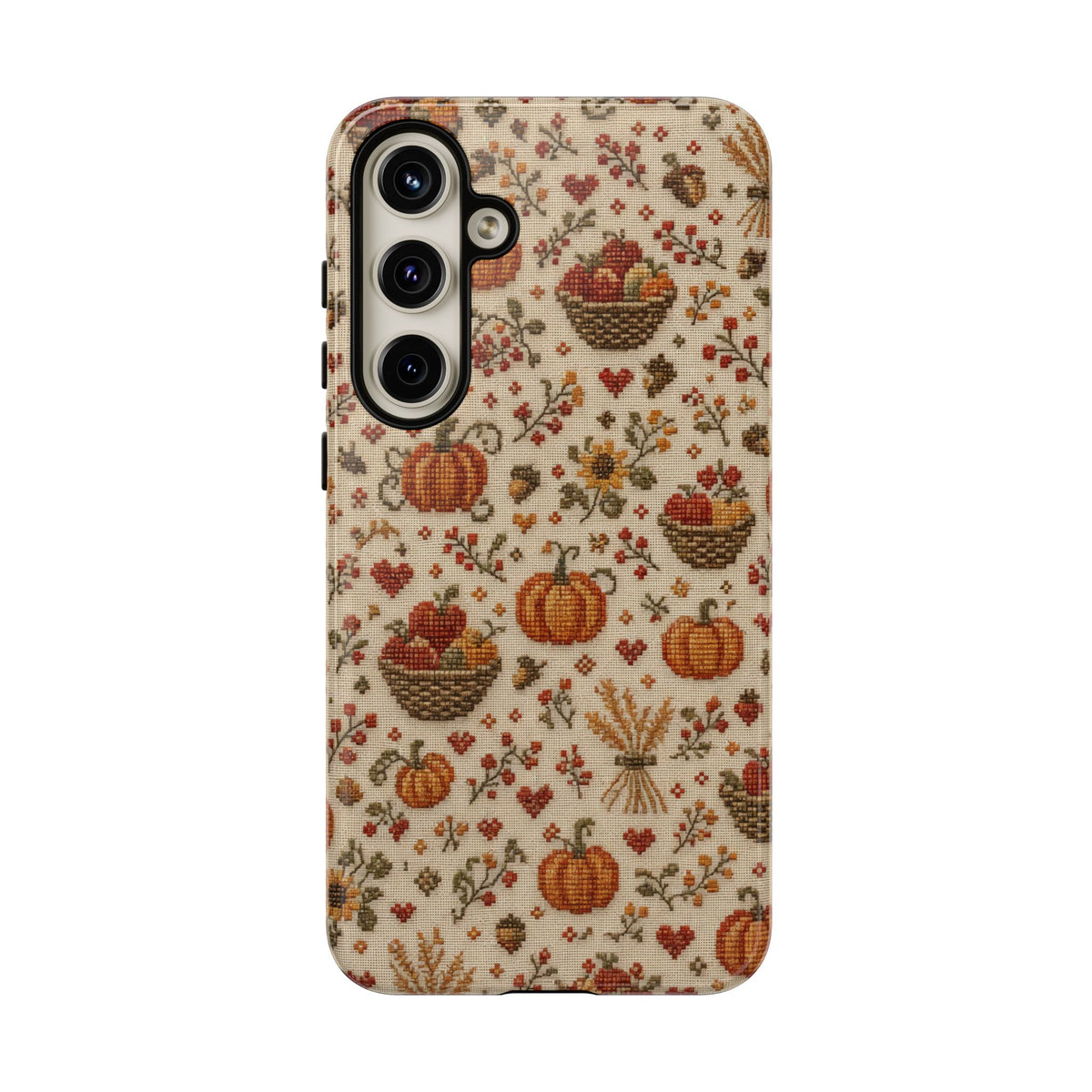 Pumpkin Stitch Tough Case