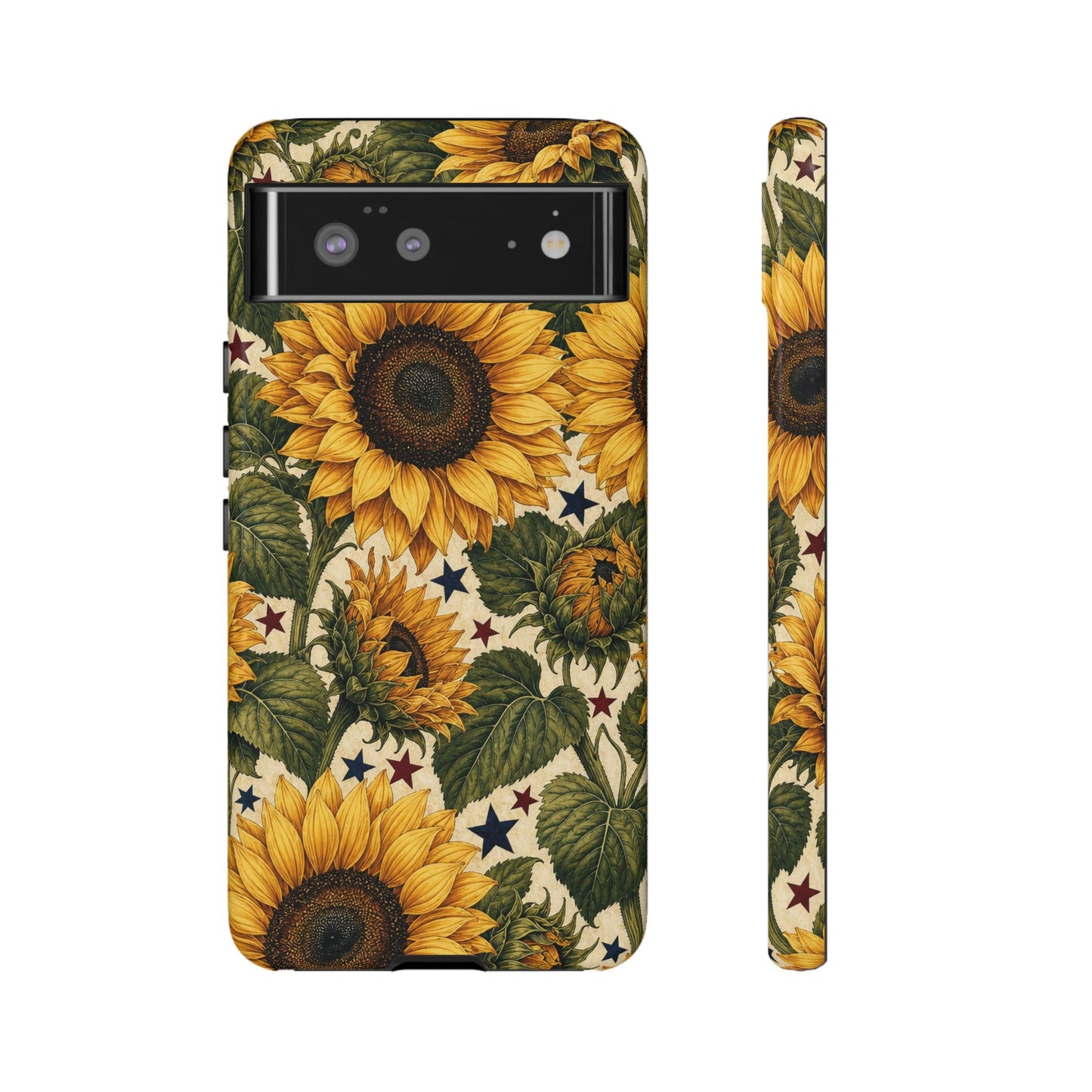 Stars And Sunflowers Tough Case