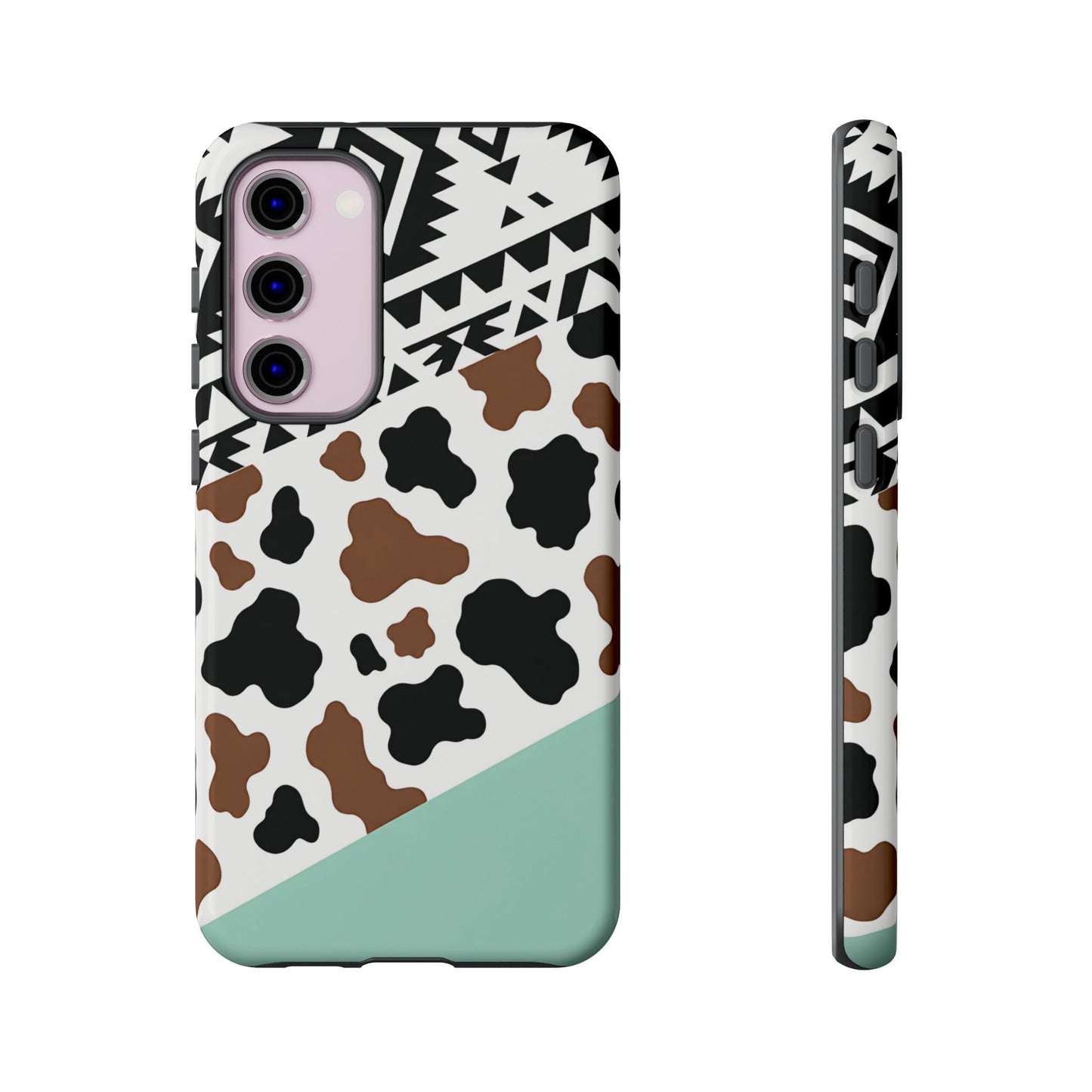 Mint Aztec Cowhide Tough Case