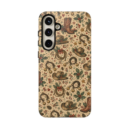 Cowboy Christmas Tough Case
