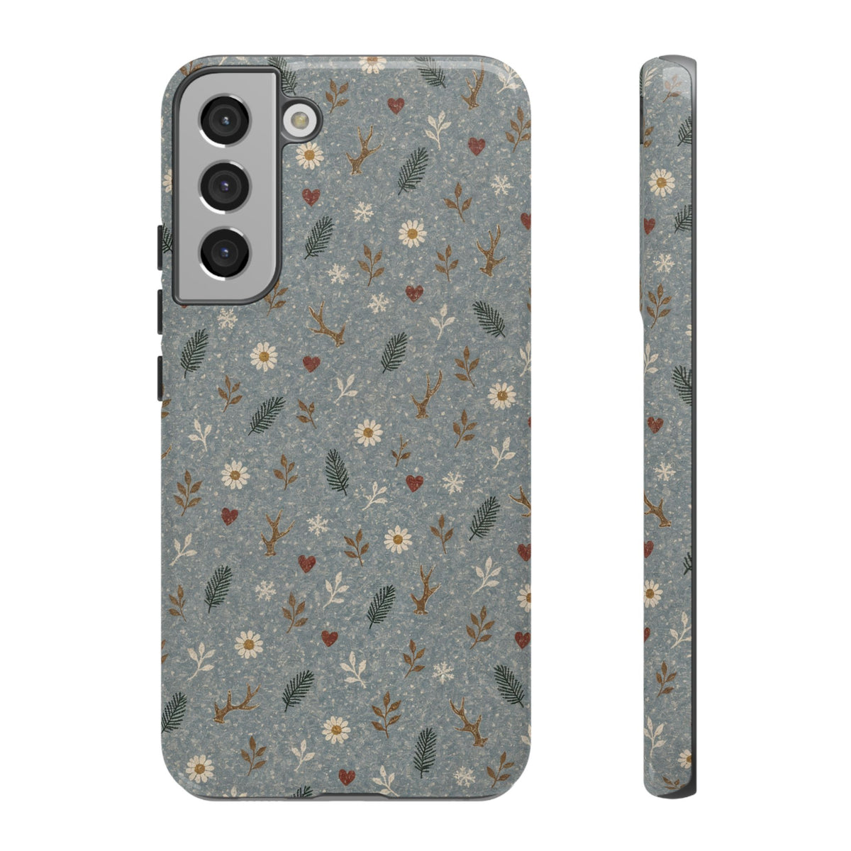 Antler Daisies Snow Tough Case