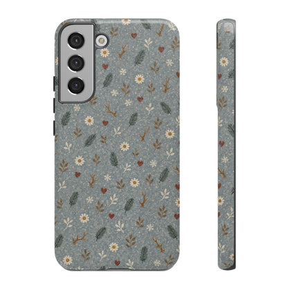 Antler Daisies Snow Tough Case