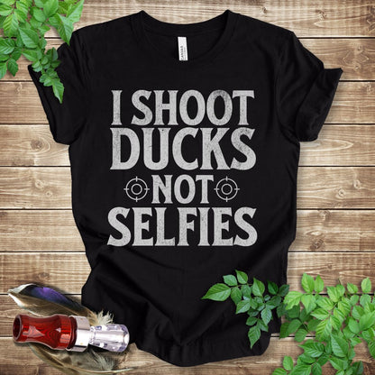 I Shoot Ducks Not Selfies T-shirt