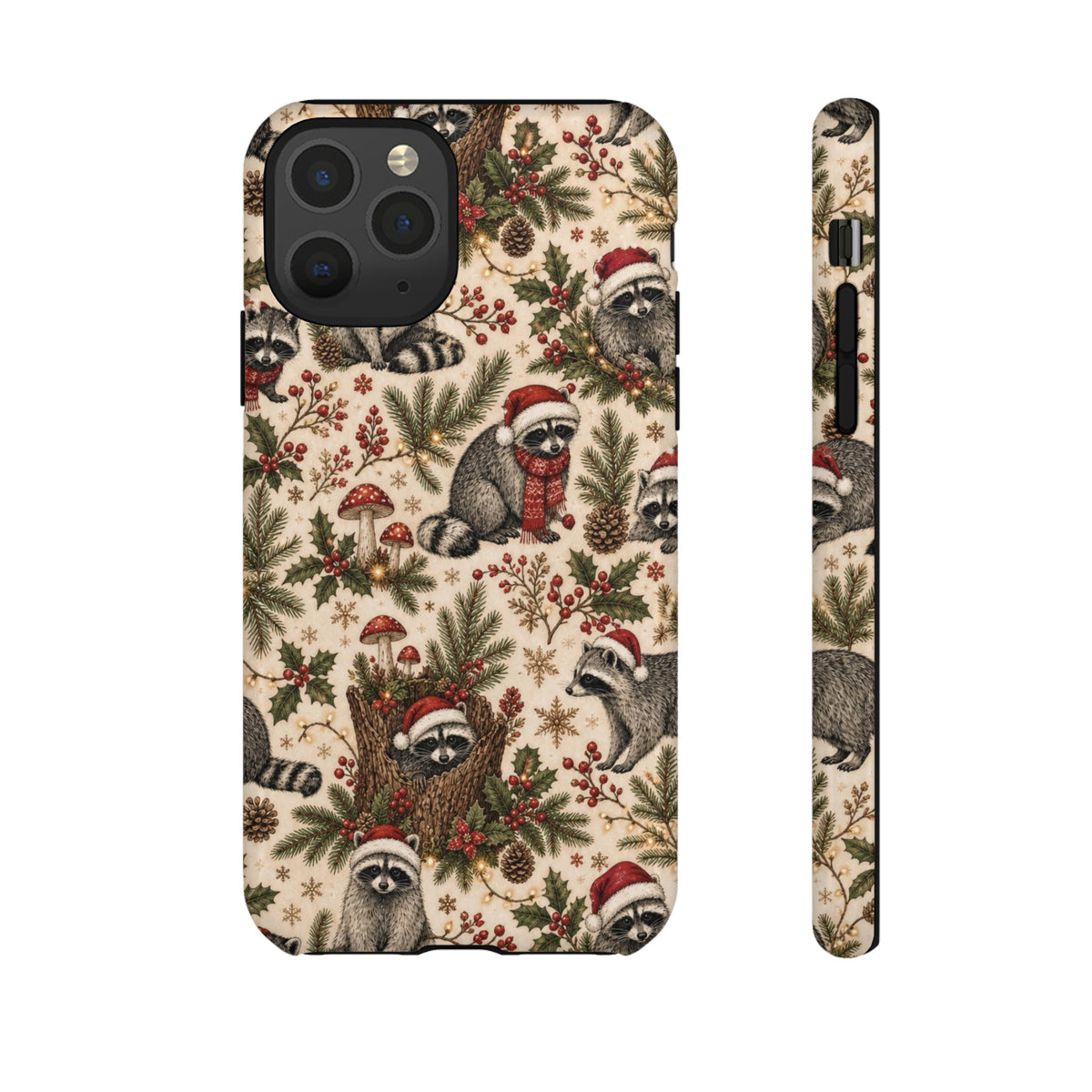 Raccoon Hollow Christmas Tough Case