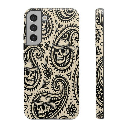 Cowboy Skull Paisley Tough Case