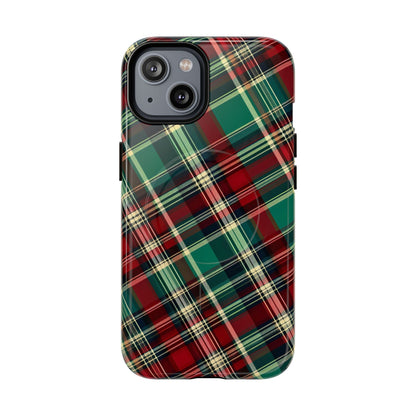 Country Christmas Plaid Magnetic Case