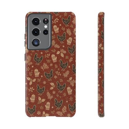 Christmas Hens Tough Case