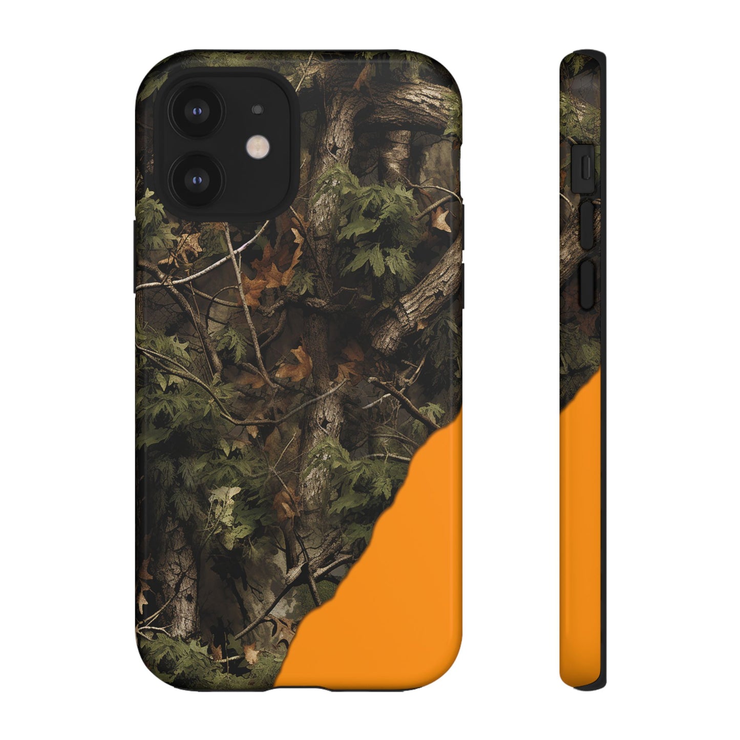 Torn Camo Orange Tough Case