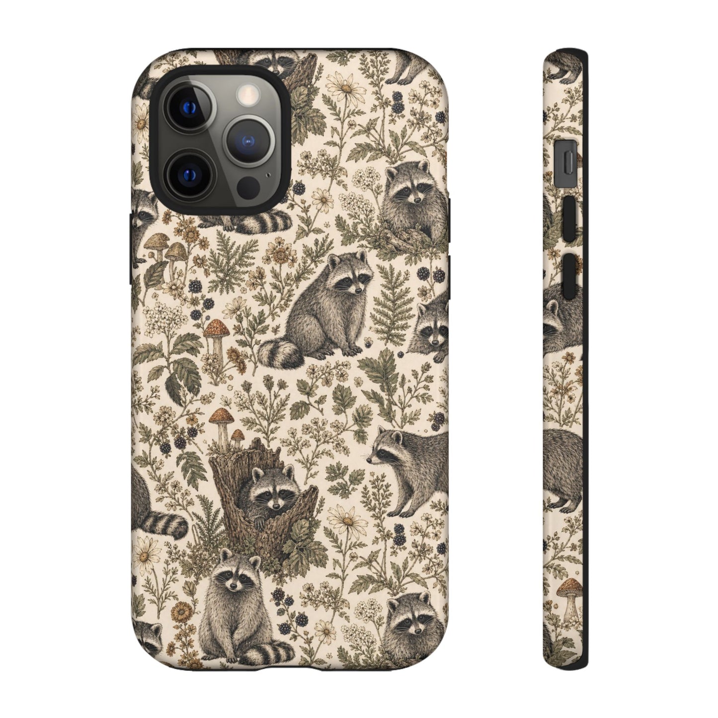Cottage Core Raccoon Tough Case