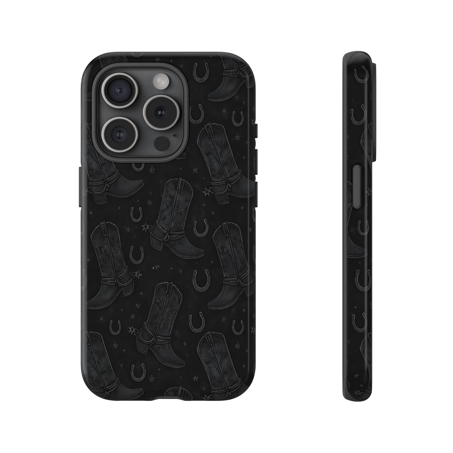Western Noir Boots Tough Case
