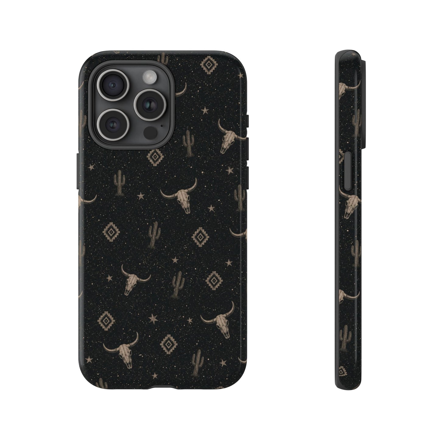 Midnight Longhorn Tough Case