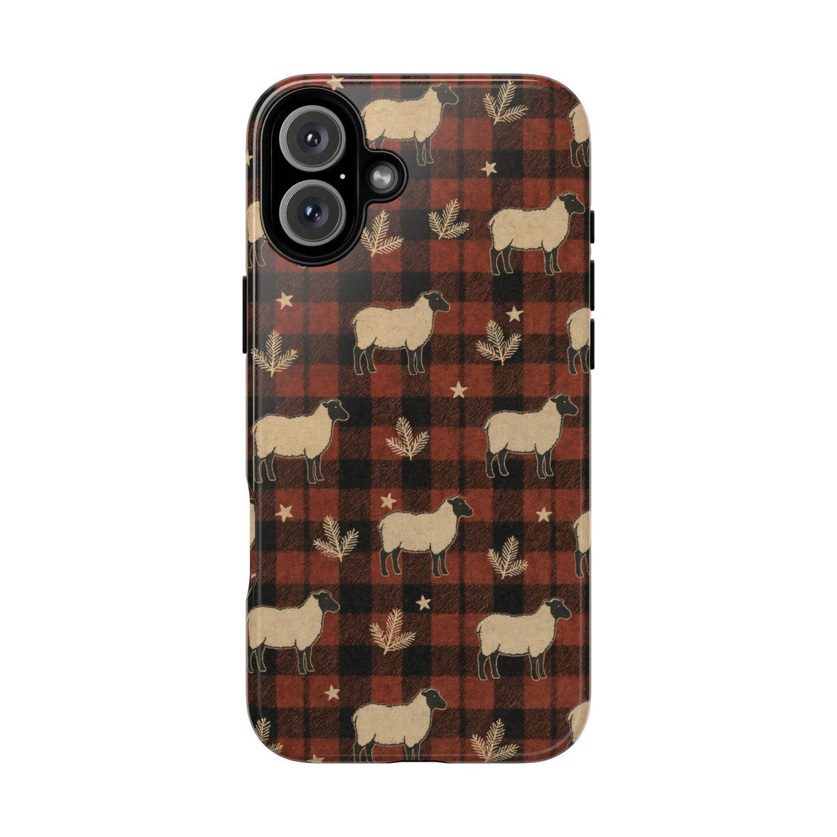 Plaid Sheep Tough Case