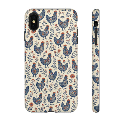Folk Hens Tough Case