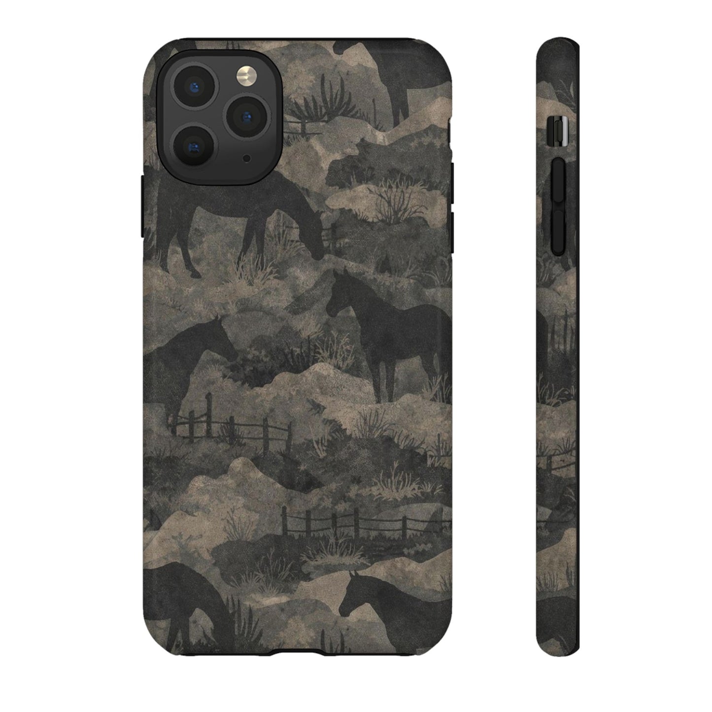 Camo Horses Tough Case