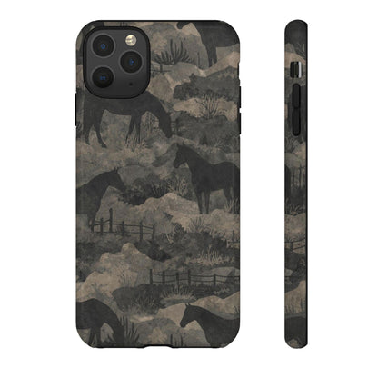 Camo Horses Tough Case