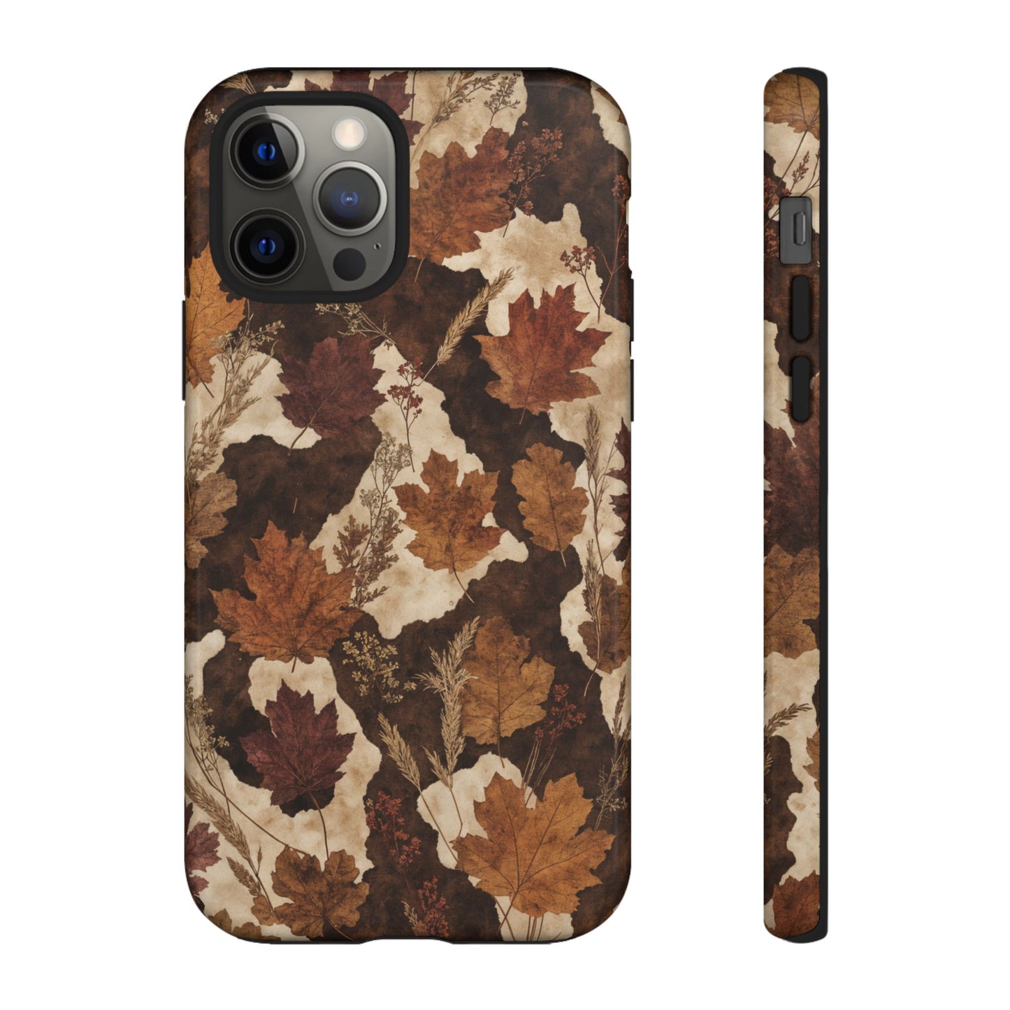 Autumn Cowhide Tough Case