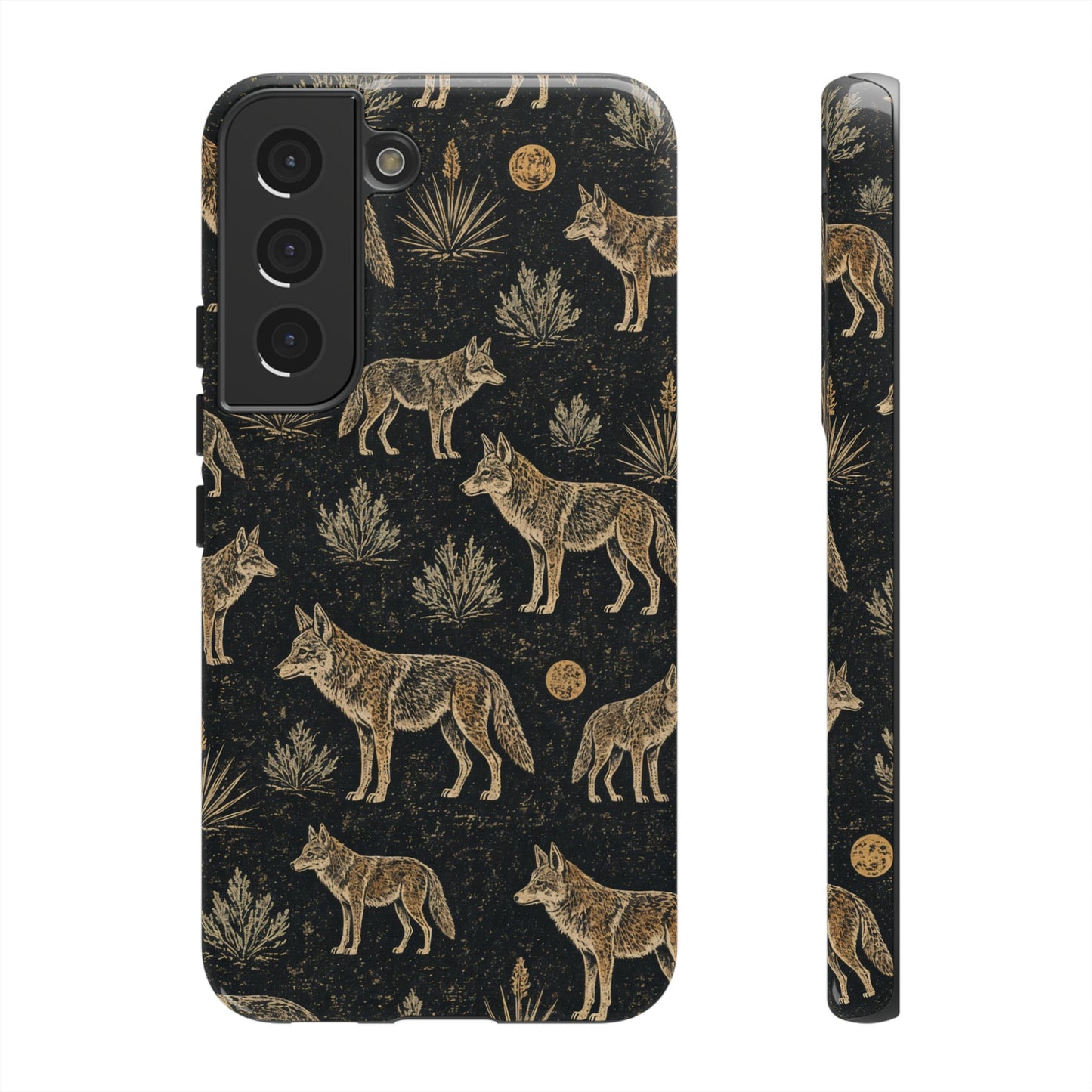 Moonlit Coyote Tough Case