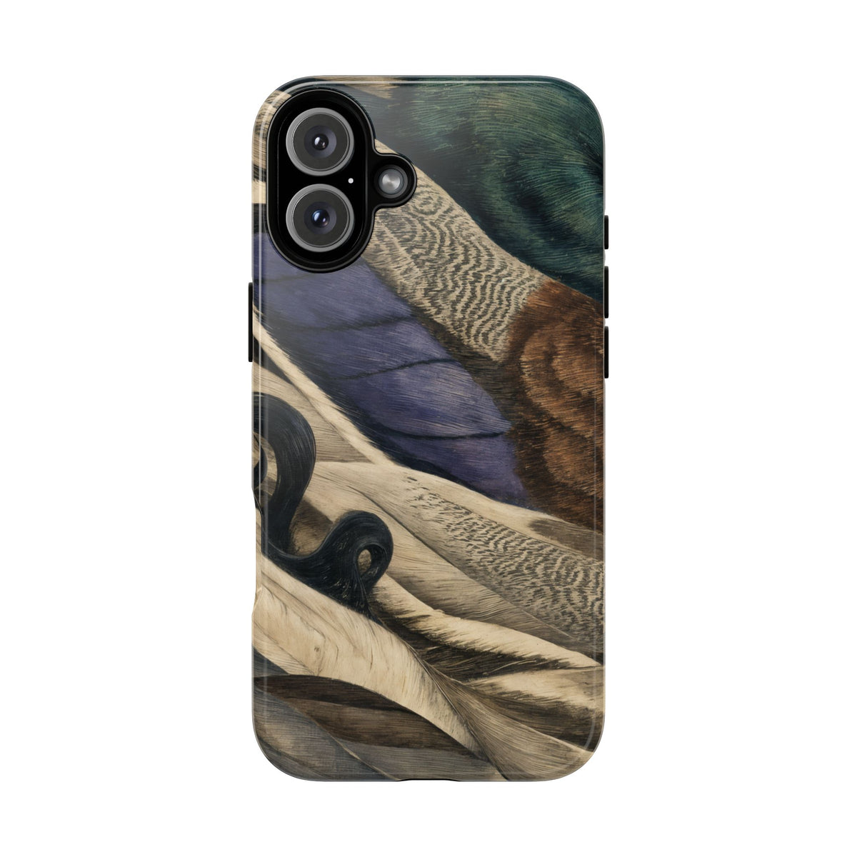 Mallard Feathers Tough Case