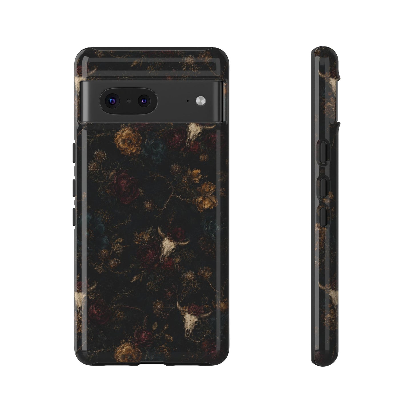 Bull Skull Bloom Tough Case