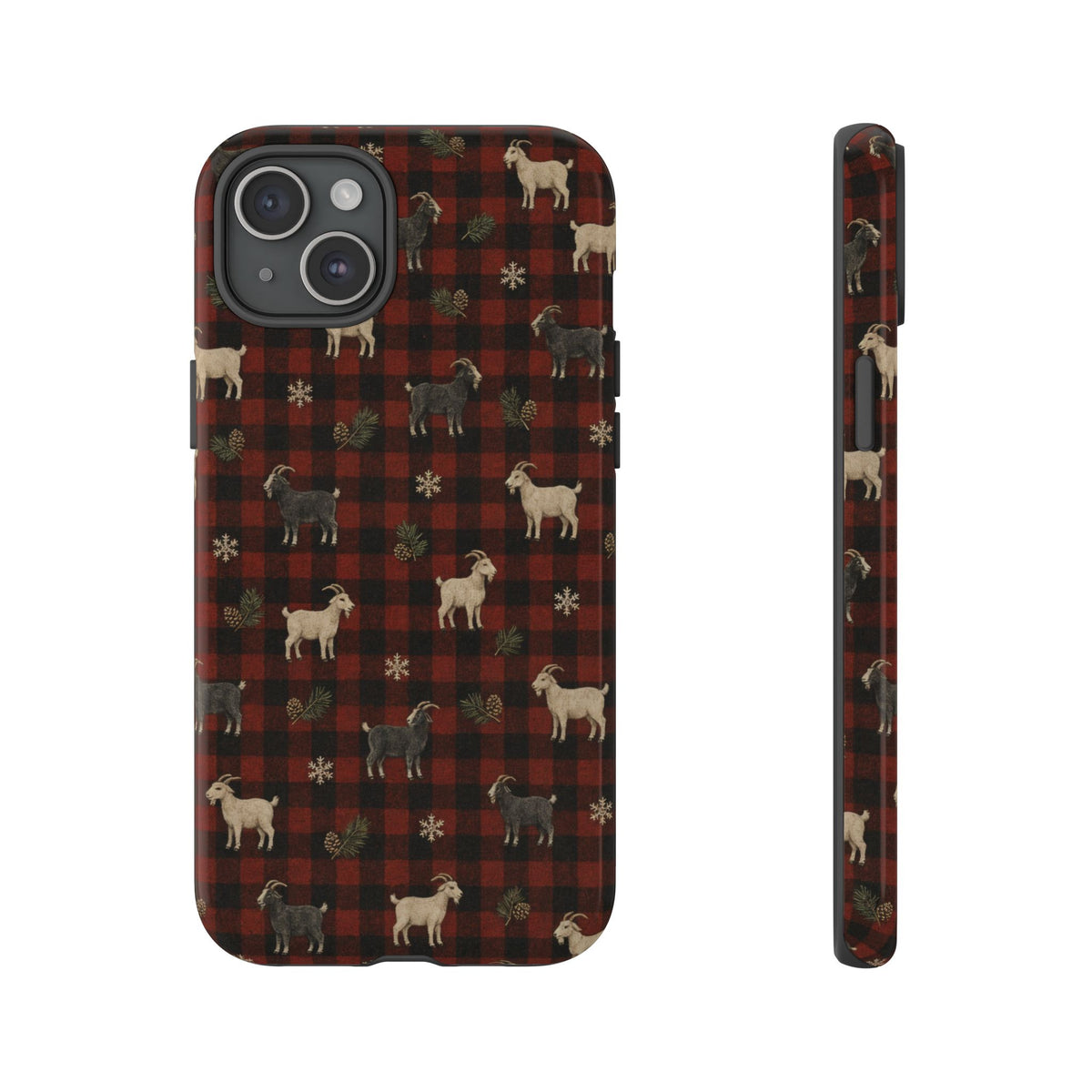 Buffalo Check Goats Tough Case