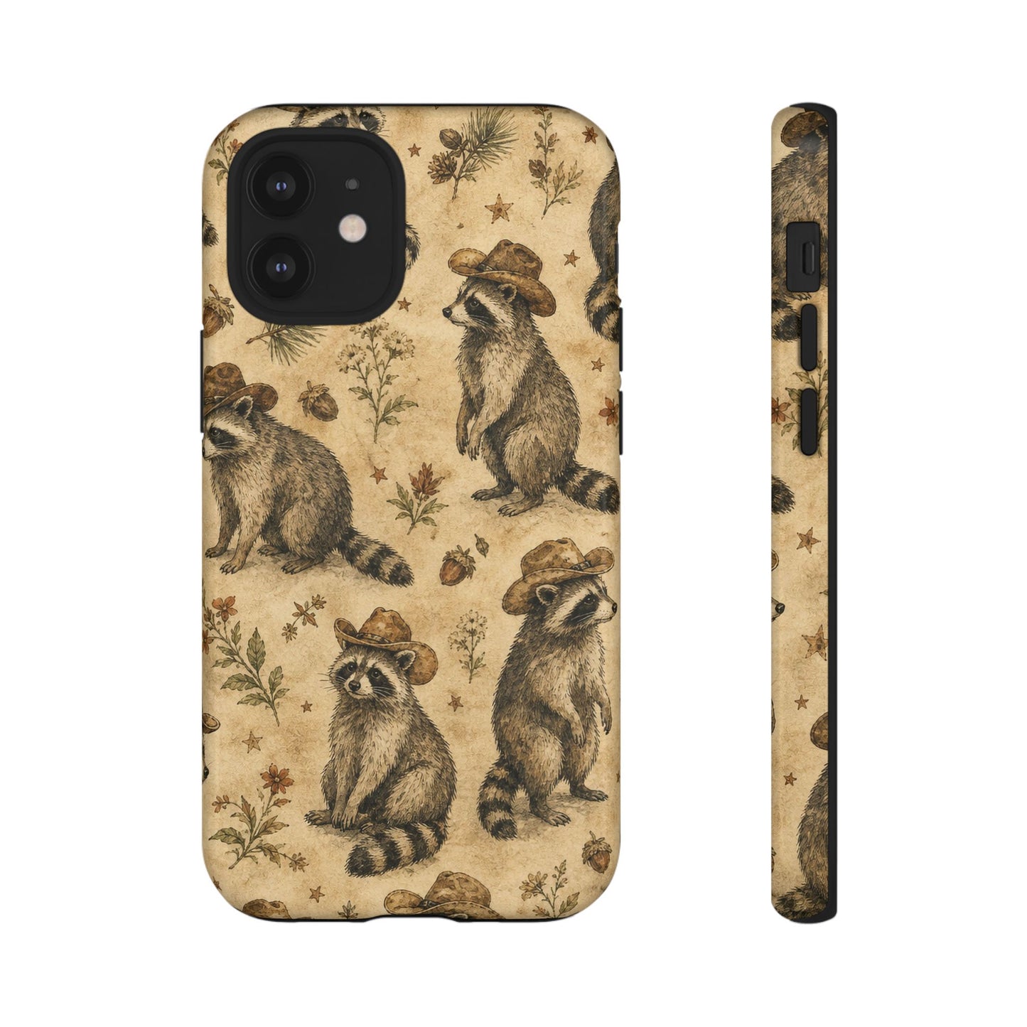 Painted Raccoon Tough Case