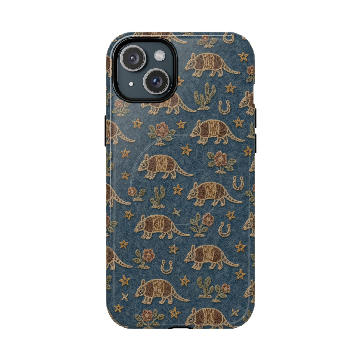 Denim Armadillo Magnetic Case