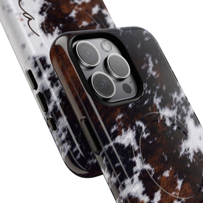 Cowhide Mama Magnetic Case