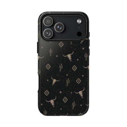 Midnight Longhorn Tough Case