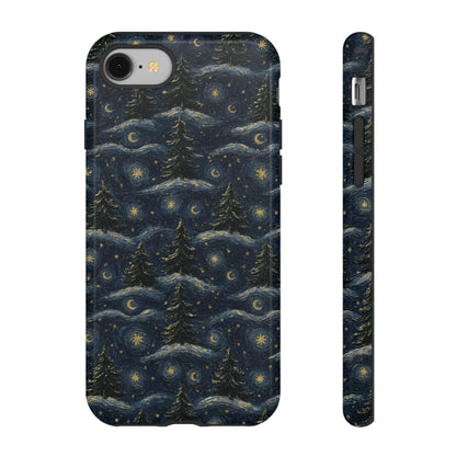 Starry Night Pines Tough Case