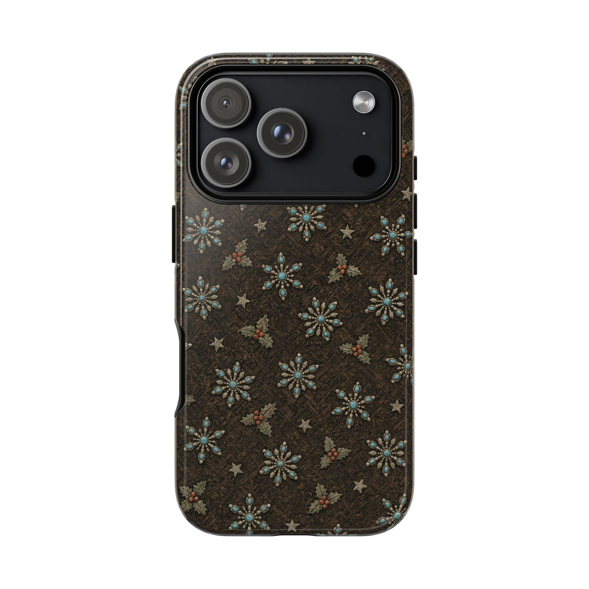 Squash Blossom Snowflakes Tough Case