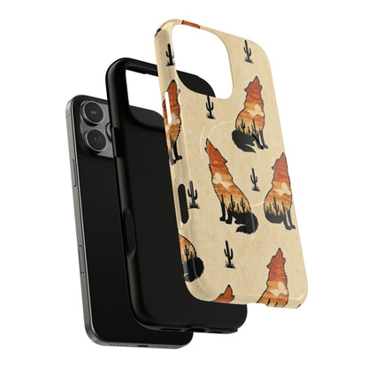 Desert Wolf Magnetic Case