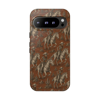Skeleton Cowboy Ride Tough Case