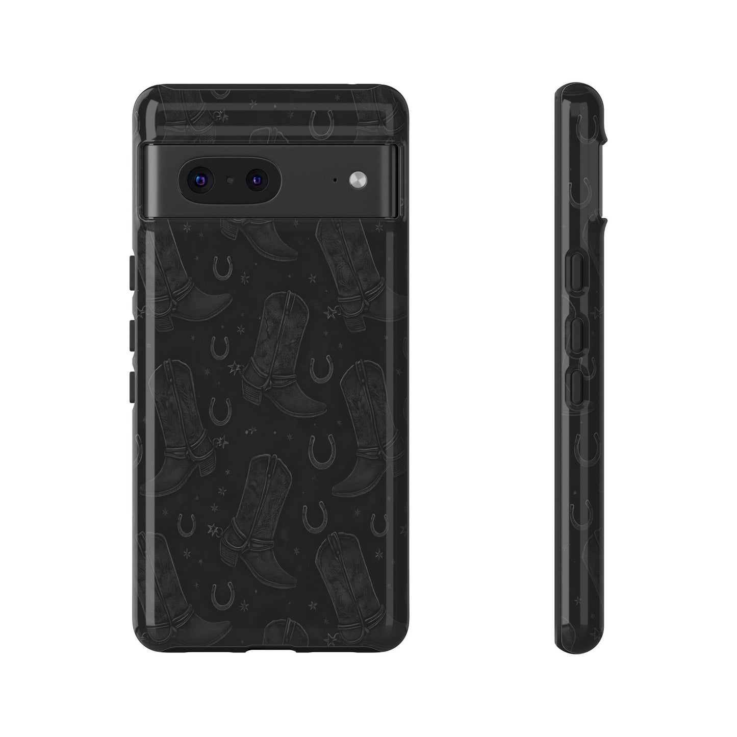 Western Noir Boots Tough Case