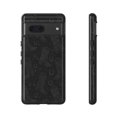 Western Noir Boots Tough Case