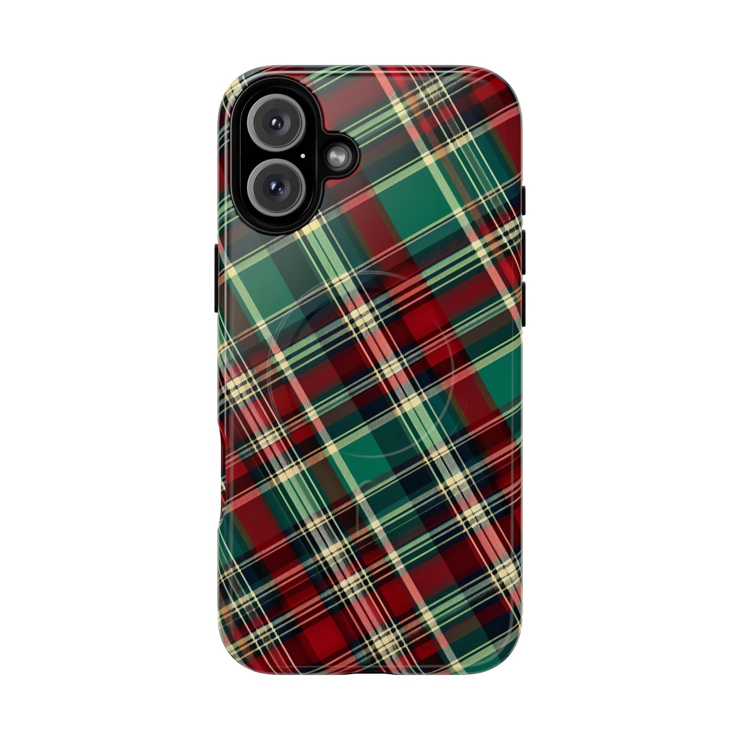 Country Christmas Plaid Magnetic Case