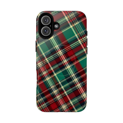 Country Christmas Plaid Magnetic Case