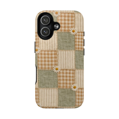 Daisy Quilt Magnetic Case