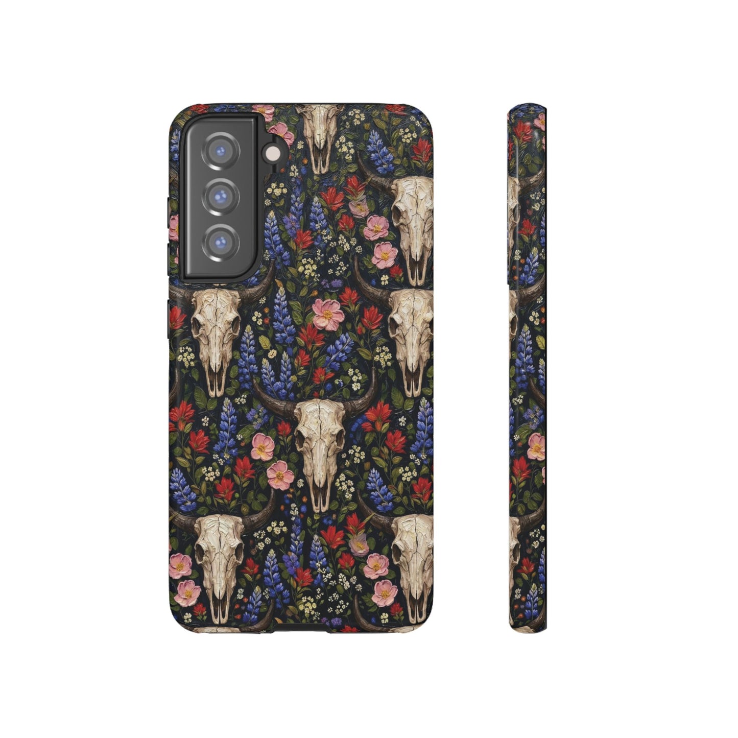 Floral Skull Tough Case