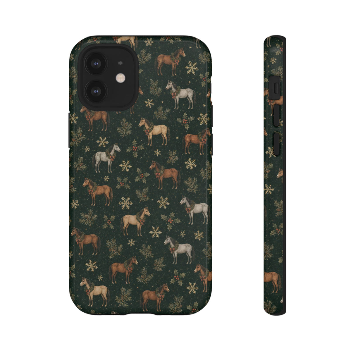Evergreen Horses Tough Case