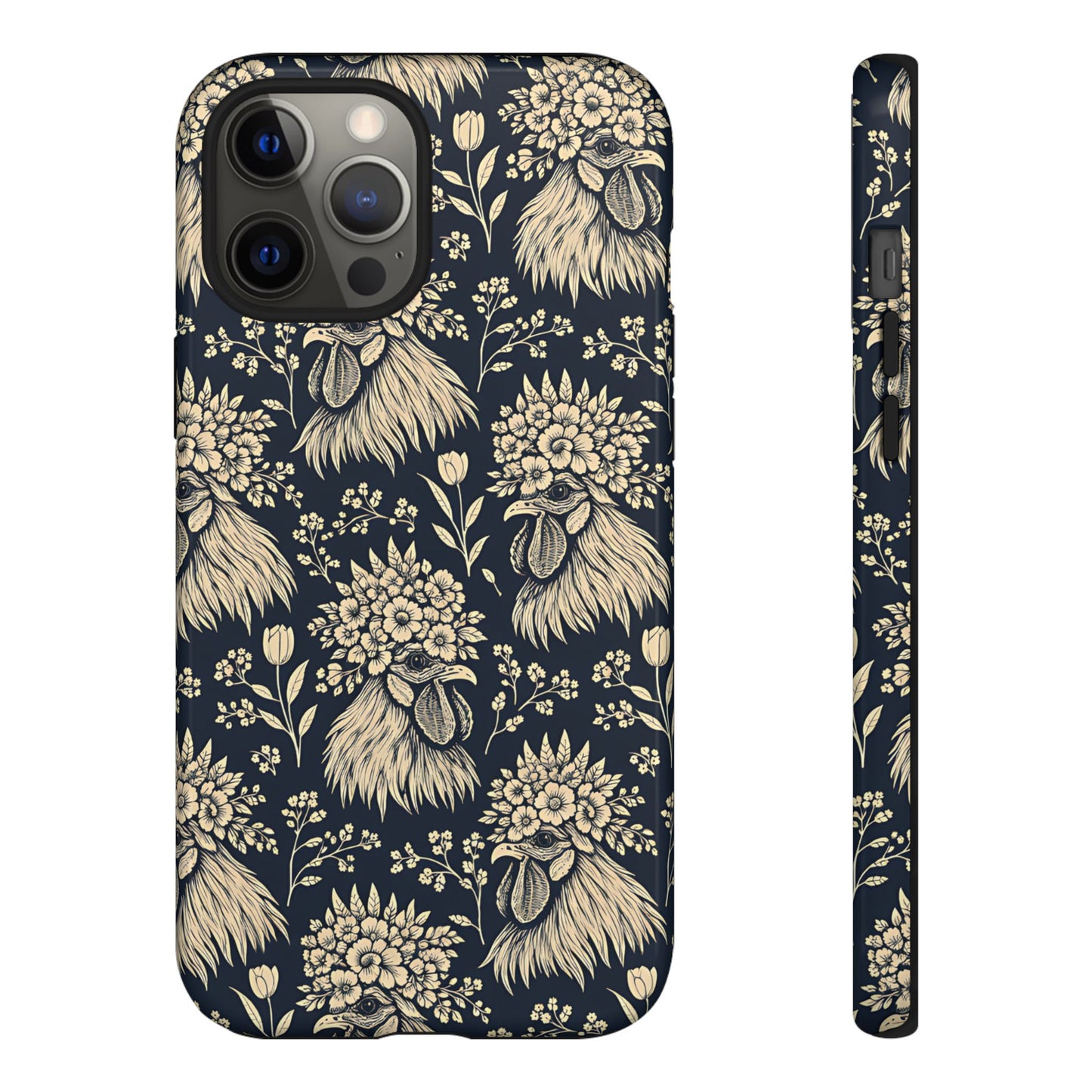 Floral Rooster Tough Case