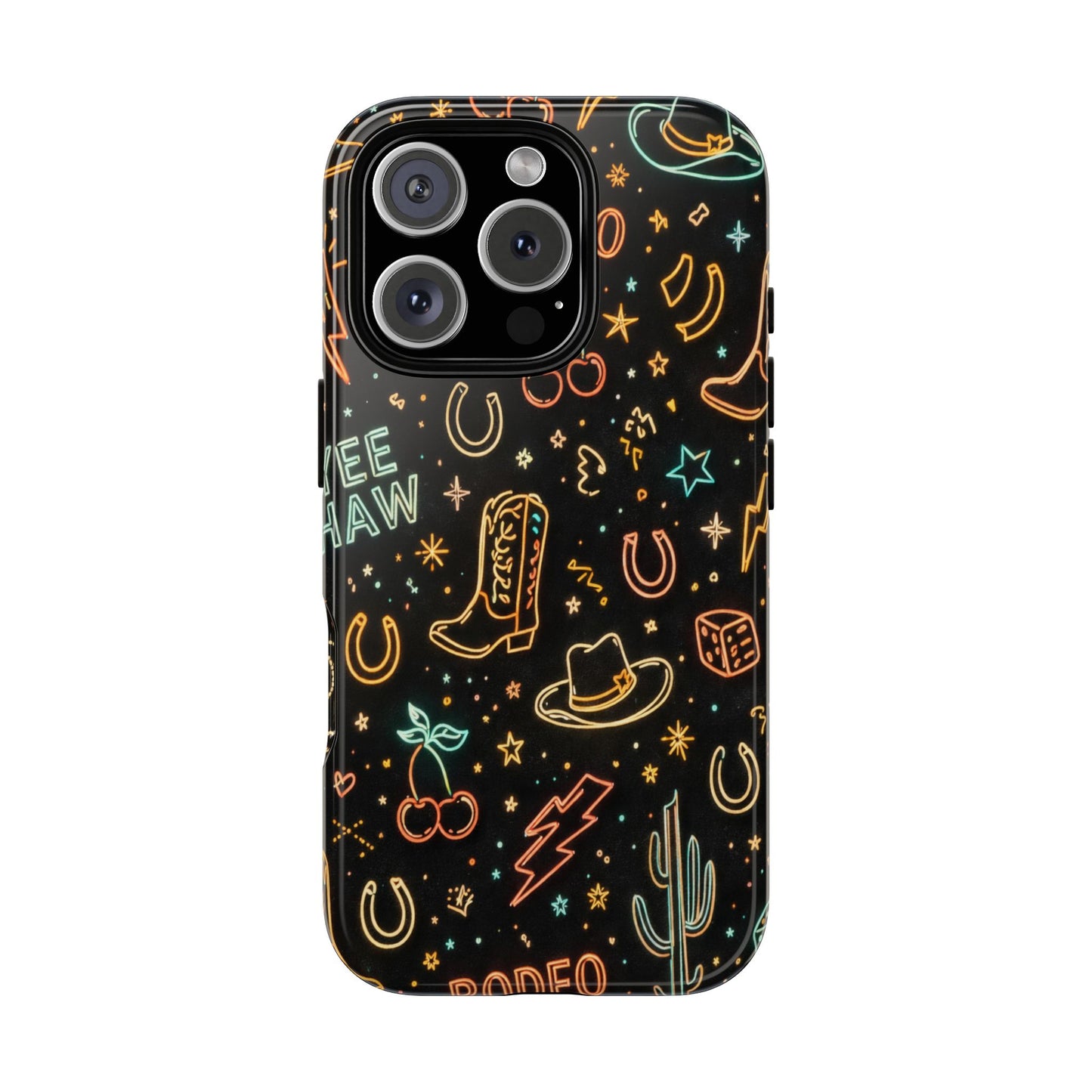Retro Neon Rodeo Tough Case