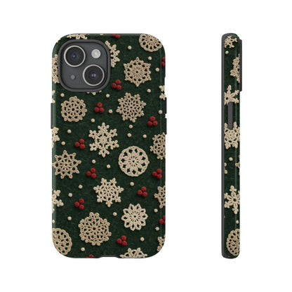 Crochet Snowflakes Tough Case