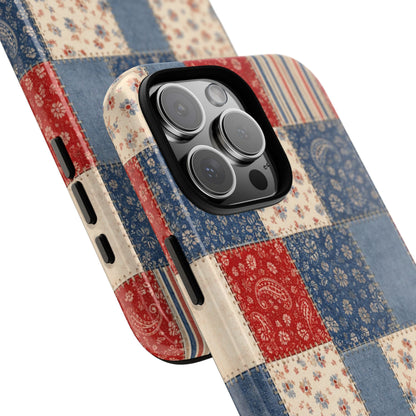 Patriotic Patchwork Tough Case