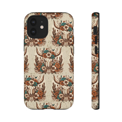 Boho Bull Skull Tough Case