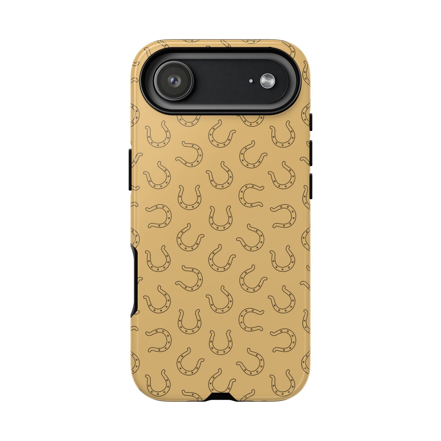 Mustard Horseshoes Tough Phone Case