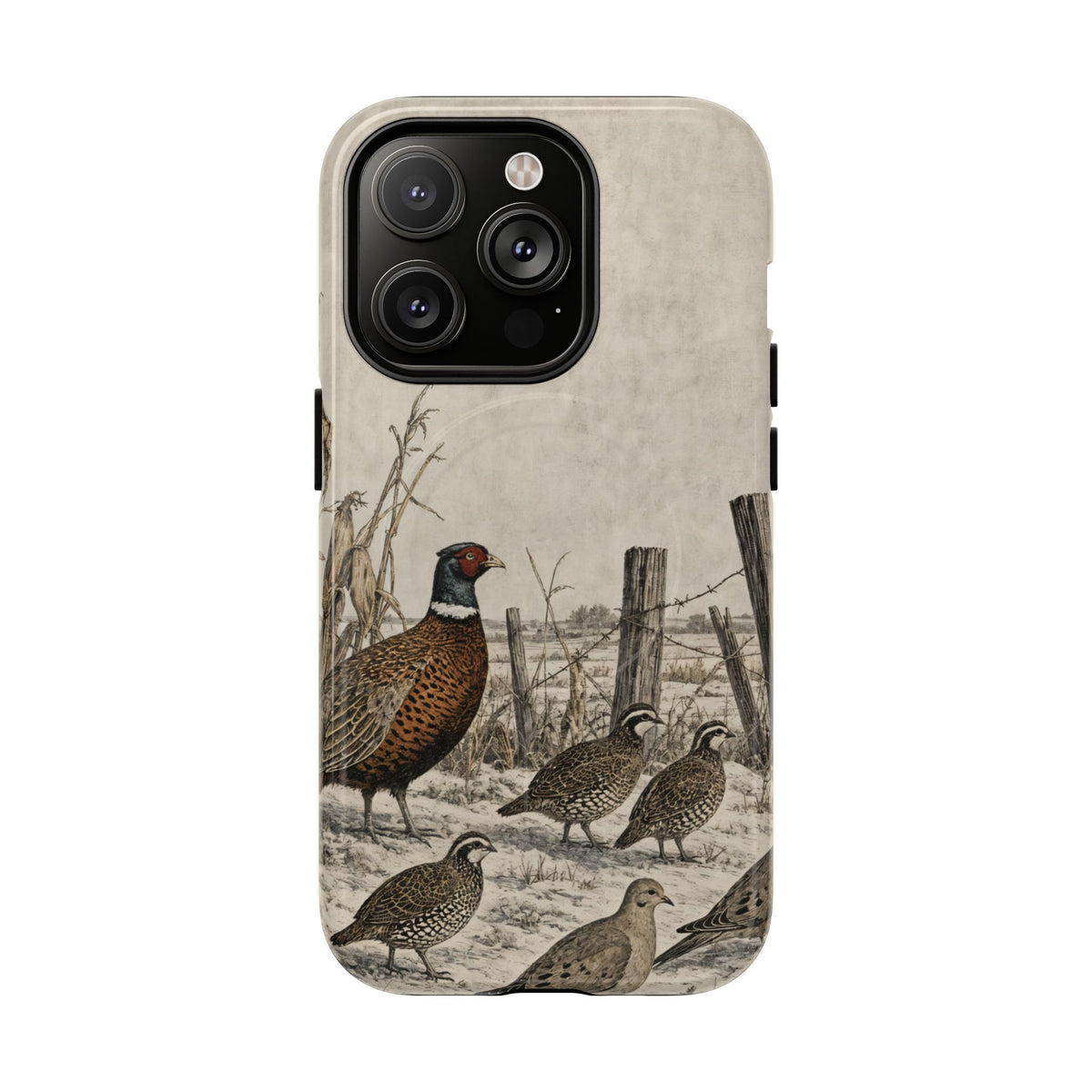 Winter Fencerow Magnetic Case