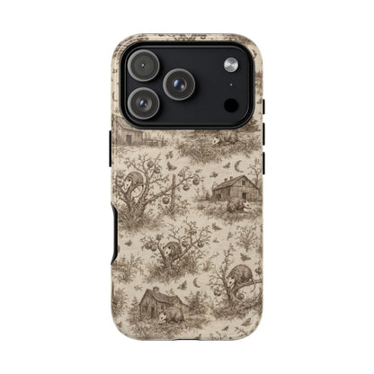 Opossum Toile Tough Case