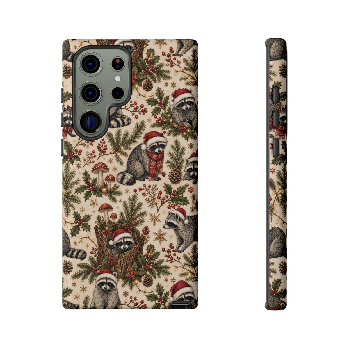 Raccoon Hollow Christmas Tough Case