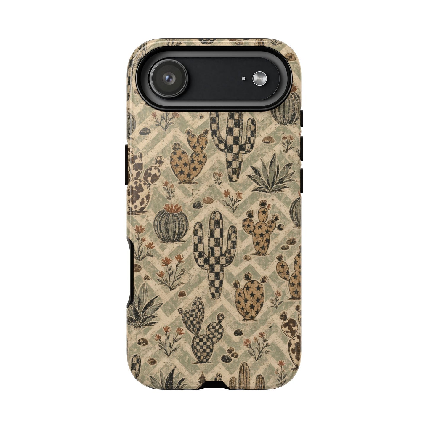 Checkered Cactus Tough Case